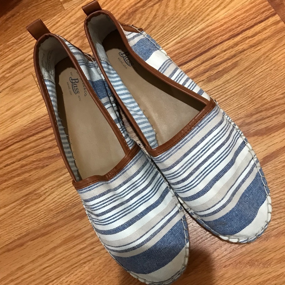 👡G. H. Bass Striped Espadrilles